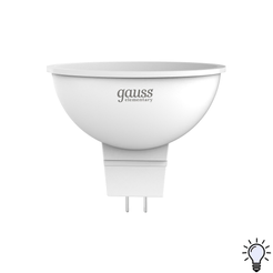 Лампа Gauss Elementary MR16 3.5W 300lm 4100K GU5.3 LED 1/10/100