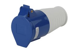Розетка силовая переносная 223 Эра 2Р+РЕ 32А 220В IP44