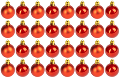 Набор шаров 32шт 4см красный SYQA-012287