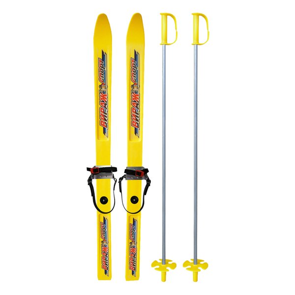 Лыжи детские Вираж-спорт с палками