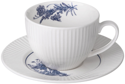 Пара чайная Lefard Royal Blue 270мл белый, фарфор 