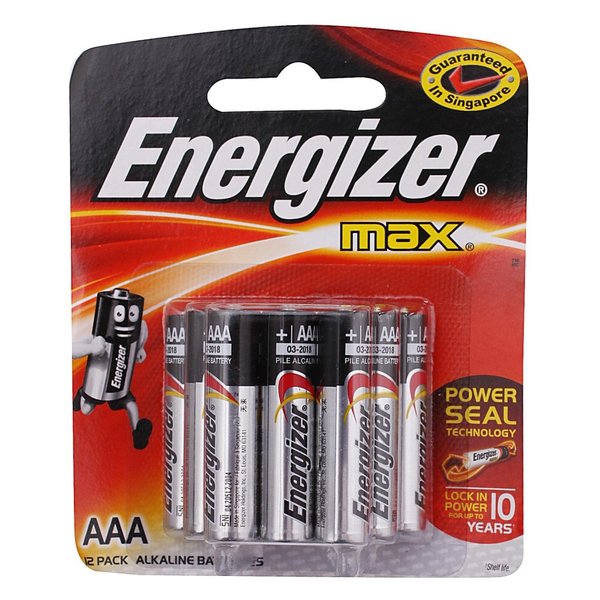 Батарейка алкалиновая Energizer MAX АА/LR6 6шт