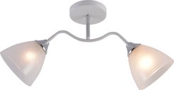 Люстра Leva 4060-2 WH+CR, 2xE27/60W (53х13,5х27мм)