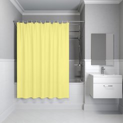Штора для ванной IDDIS 200x180см, PE, желтый, P06PE18i11