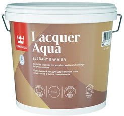 Лак интерьерный Tikkurila/Tikkivala LACQUER AQUA EP матовый 2,7л