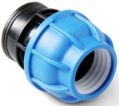 Муфта компрессионная ПНД Pro Aqua UNIO d25x1" внутренняя резьба