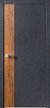 Дверь ДГ-26 экошпон бетон антрацит/дуб старый 900х2000мм