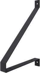 Кронштейн Mart URB-SHF-07 30х2,5х20,5см черный