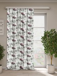 Штора Ретро Рогожка 200х270 см красный