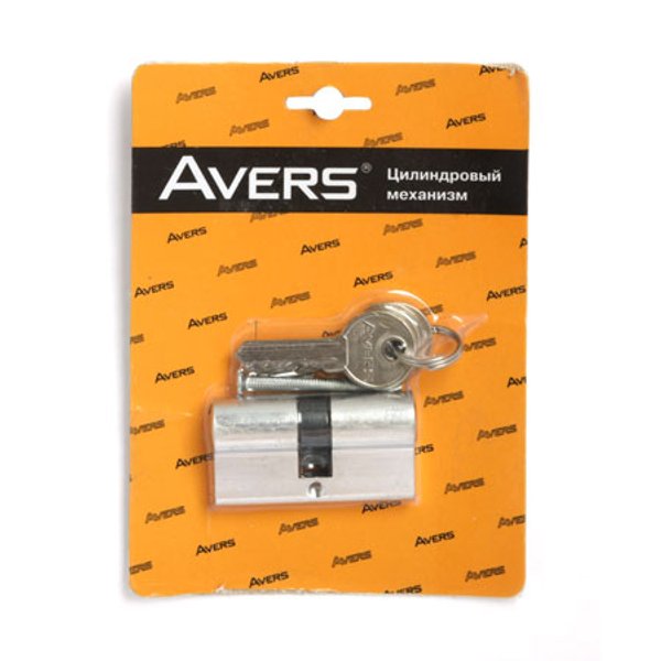 Цилиндр Avers EL-60(30/30)-NI ключ/ключ никель