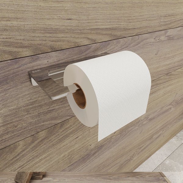 Держатель для туалетной бумаги без крышки, сплав металлов, Slide,хром,IDDIS,SLISC00i43