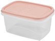 Емкость д/хранения продуктов Plast Team Pattern 0,6л 14,3х10х7,2см пудровый ПП