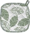 Прихватка с петлей Organic листья Мелисса 20х20
