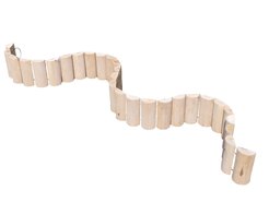 Заборчик бордюрный Timber&Style гибкий деревянный 15х200см
