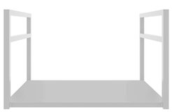 Тумба подвесная DIVA 60см под умывальник, белая