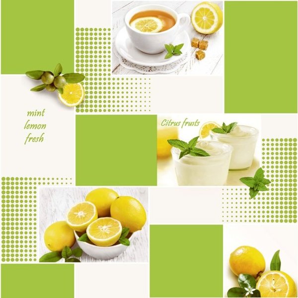 Обои EuroDecor 2014-04 0,53х10м Лимоны кухня Мотив