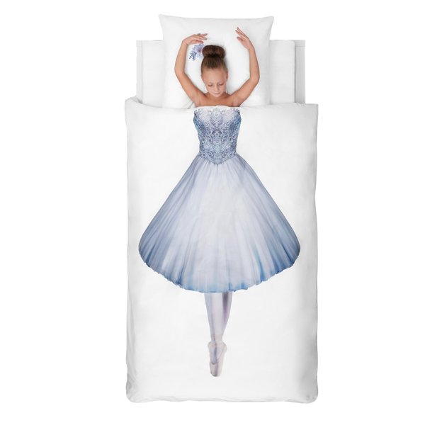 Комплект постельного белья 1,5 сп. HOME CLUB Балерина детский (1 наволочка 70х70) поплин