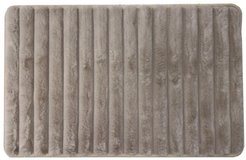 Коврик из искусственного меха бежевый My Bunny Волны 50х80см на подложке TPR