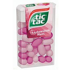 Драже Tic Tac Клубника 16г