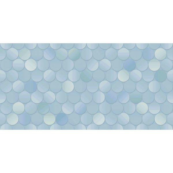 Плитка настенная Bolle 24,9х50см голубая 1,37м²/уп(TWU09BOL606)