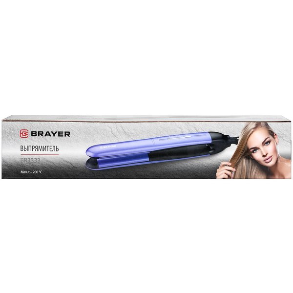 Выпрямитель для волос Brayer BR3333 38Вт керамическое покрытие