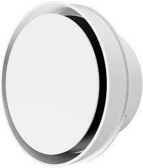 Решетка вентиляционная теневая для натяжного потолка SH фланец D100 сетка разъемная на магнитах D120 ERA