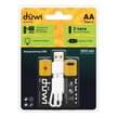 Аккумулятор АА duwi USB-С 2шт 62010 5