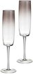 Набор бокалов д/шампанского Lefard Smoky shades 250мл 2шт стекло