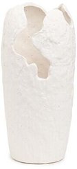 Ваза Bronco керамика белый 27см