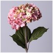Цветок искусственный Гортензия розовая 60см