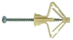 Анкер для лист.мат. с шурупом, нейл. OLA d10мм (50шт)