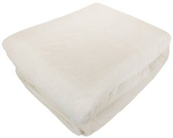 Плед микрофибра Plain кремовый 200х220