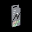 Кабель USB TFN micro USB 1м black