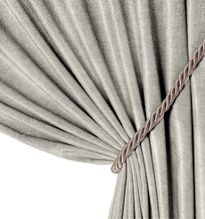 Штора готовая жаккард 160х270см бежевый