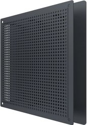 Решетка вентиляционная разъемная на магнитах 170х170 RVM сетка окраш.сталь Gray ERA