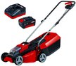 Газонокосилка аккумуляторная Einhell PXC GE-CM 18В, 1x3.0Aч, ширина среза 30см,h30-70мм,V25л