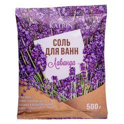 Соль д/ванн Laboratory Katrin 500г Лаванда