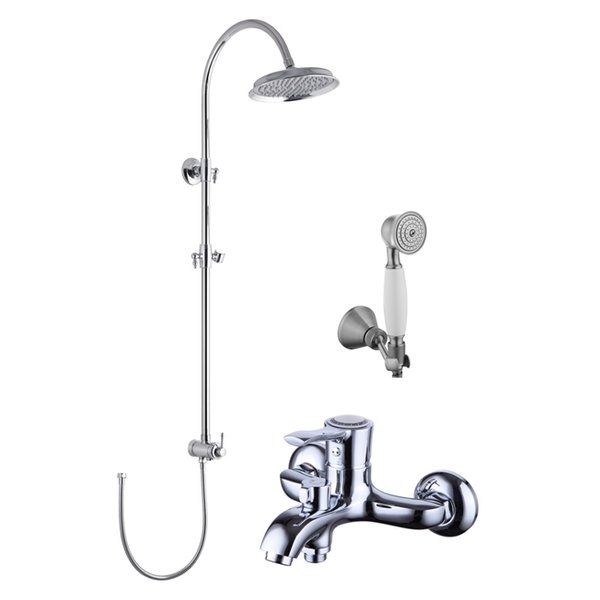 Система душевая с верхним и ручным душем Смарт-Винтаж SM2607AA и смеситель для ванны SM263503AA