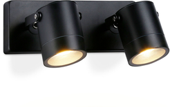 Светильник уличный настенный поворотный архитектурный Ambrella light ST3888/2 BK IP54 GU10/2 черный