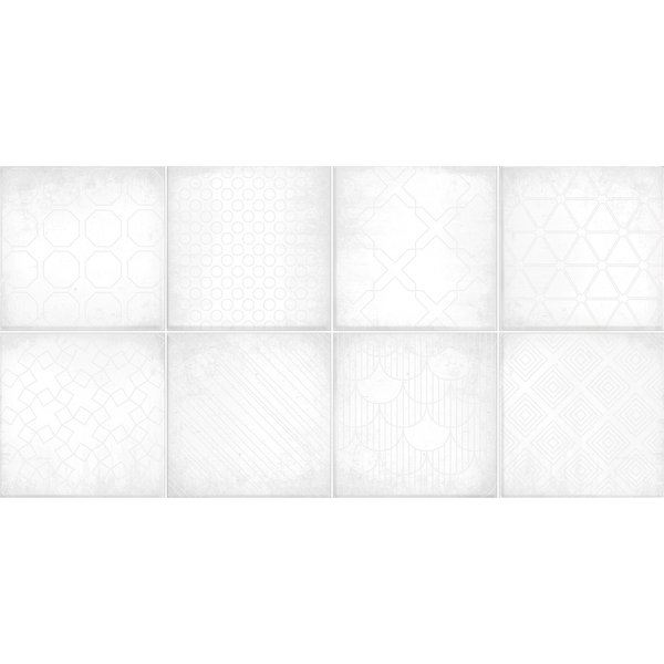 Плитка настенная Richard белый 24,9х50х0,85см 1,1205м²/уп (TWU09RCD010)