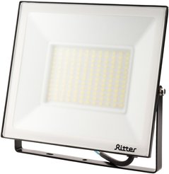 Прожектор светодиодный Ritter PROFI 100Вт 6500К 10000Лм IP65 черный