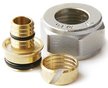 Переход латунный обжимной Pro Aqua Ø16x1/2"