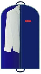 Чехол-сумка д/одежды Hausmann Monocolor 60х100см ПВХ синий