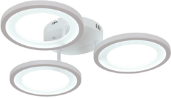Люстра Olmo 21300-3 LED 66Вт 480х70мм пульт ИК цвет белый