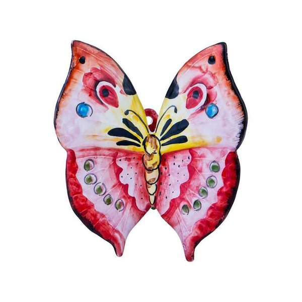 Панно настенное Бабочка 16х13см, керамика 628-653