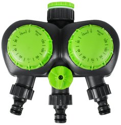 Таймер для полива Урожайная сотка механический 3-х канальный