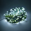 Электрогирлянда внешняя Нить 100м 1000LED, IP44, 220V, холодный белый, контроллер 8 режимов