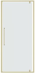 Дверь в нишу Niagara Nova NG-45-10ASG (100х195) распашная,золото сатин,стекло прозрачное,1 место