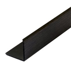 Уголок пр.пластик черн.40x10x2х2000мм