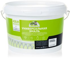 Эмаль акриловая ЭКСПЕРТ полуматовая белая База А (2,5кг)